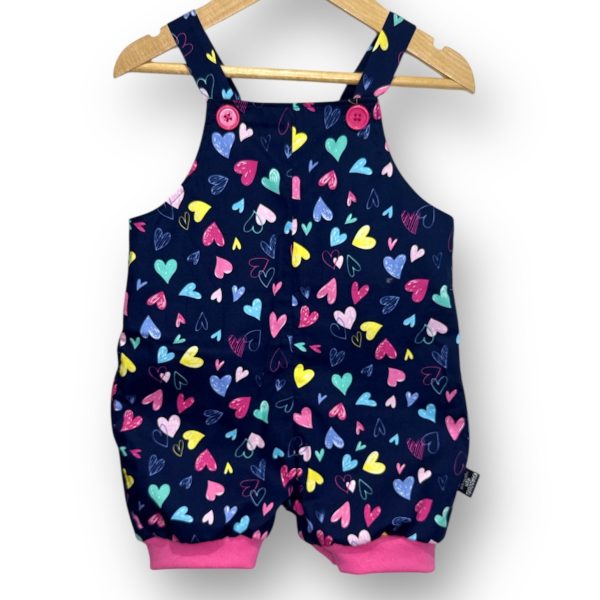 Baby Girls Cotton Overalls - Mixed Prints and SIZES
