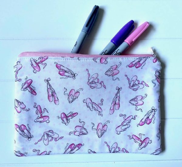 Ballet shoes pencil case